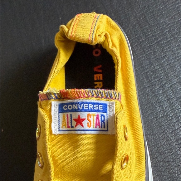 Converse Bright Yellow Slip-On Sneakers - Picture 3 of 7